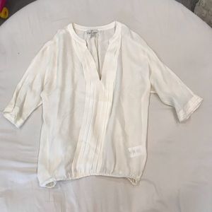 Joie silk blouse - off white